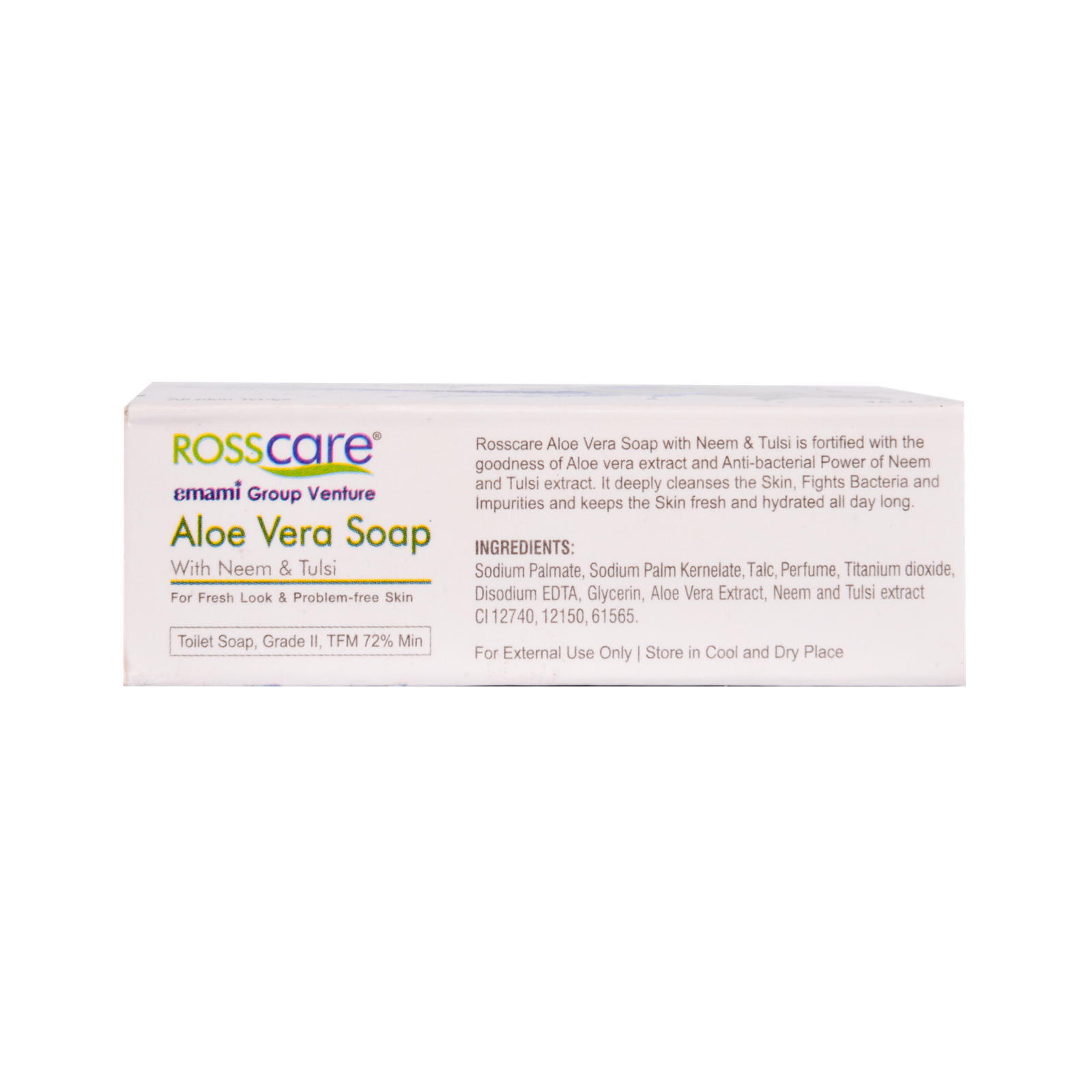 Aloevera soap ingrident-view