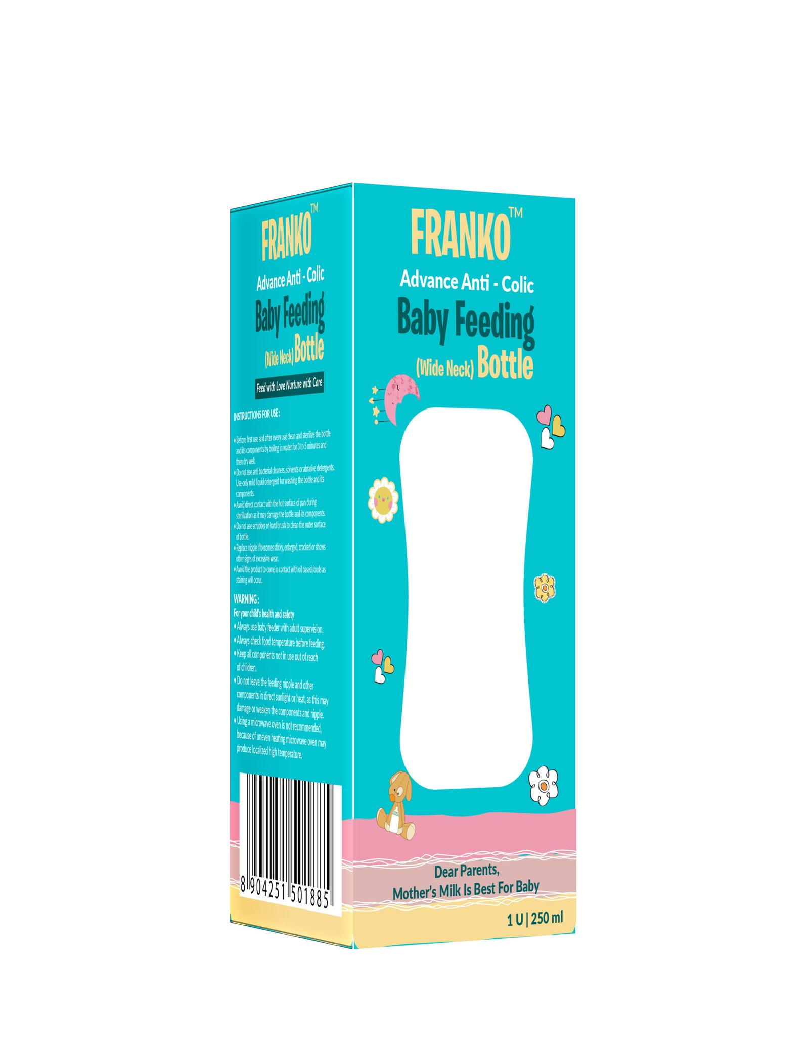 Franko Baby Feeding Bottle WM 250ml