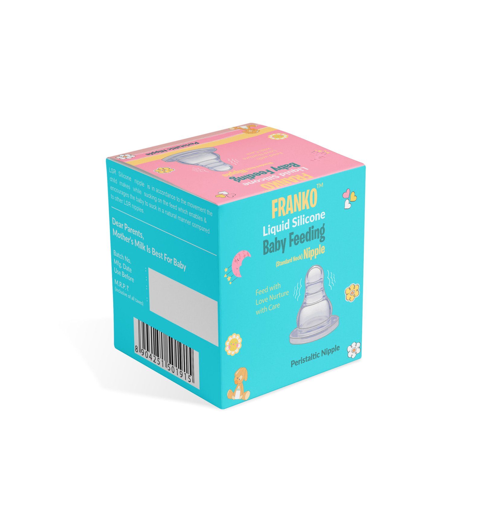 Franko- LSR Feeding Nipple-Normal